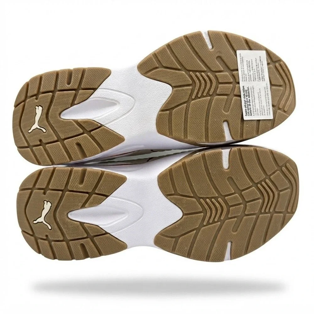 Puma Softride Divine Women 8.5 Gray Gold NWOB 310163-03 Running Sneakers